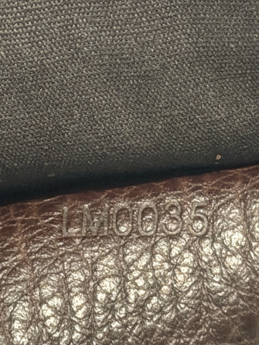 Louis Vuitton Brown Monogram Crossbody with Red and Gold Accent - Picture 7 of 10